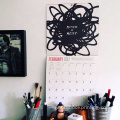 Promotional custom desk paper spiral wall calendar OEM